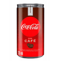 Bebida lata Coca Cola con Cafe, 235 ml