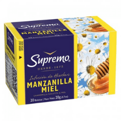 Te Supremo Manzanilla Miel, 20 un