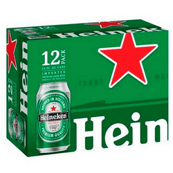 Cerveza Heineken Lata Pack, 12x350 cc
