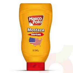 Mostaza Americana Marco Polo, 240 gr