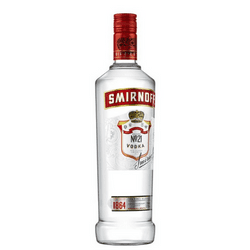 Vodka Smirnoff Red Triple Distilled, 750 cc