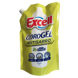 Cloro Gel Antisarro Aroma Limon Excell, 1 Ltr
