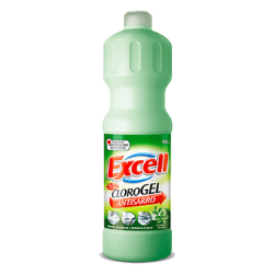 Cloro Gel Antisarro Aroma Menta Excell, 900 ml