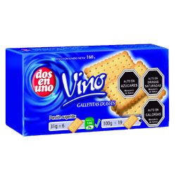 Galleta de Vino Dos en Uno, 160gr