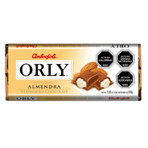 Chocolate Almendra Orly 100gr