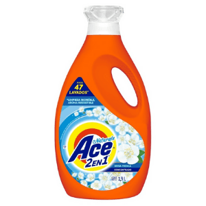 Detergente Liquido Ace 47 lavados, 1.9 lts