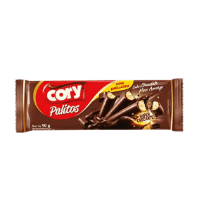 Chocolate Palitos Cory Dark Super Crocantes, 90Gr