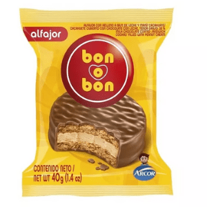 Alfajor Bon o Bon Chocolate. 40 gr