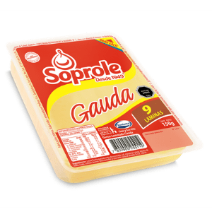 Queso Gauda laminado Soprole, 150 gr