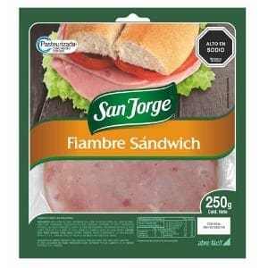 Fiambre Sandwich San Jorge, 250 gr