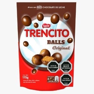 Chocolate Trencito Balls, 115 gr