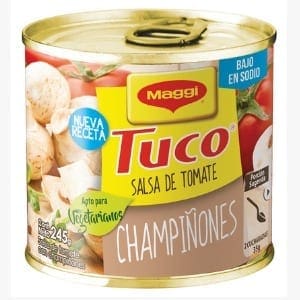 Tuco de Champiñones Maggi, 245 gr