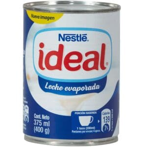 Leche EVAPORADA IDEAL 366 ML 390GR