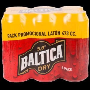 Cerveza Baltica, pack 6x473cc