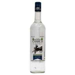 tequila blanco Destilado de Agave silver DOÑA CAMILA 1 litro