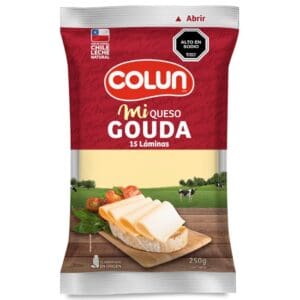 Queso Gauda laminado COLUN , 150 gr