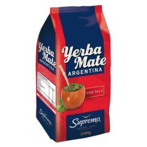 Yerba Mate Supremo Argentina con Palo, 500gr