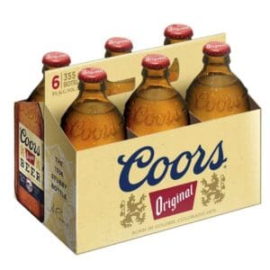 Cerveza Coors botellin pack 6x355ml