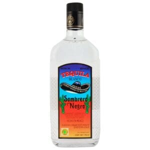 tequila BLANCO, SOMBRERO NEGRO, 750ml