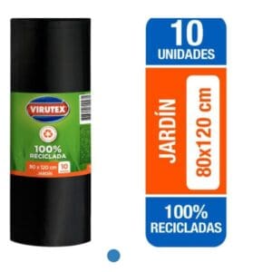 Bolsas de Basura grande 80x120 Virutex, 10 un