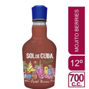 Coctel Sol de cuba, Mojito/berries 700cc