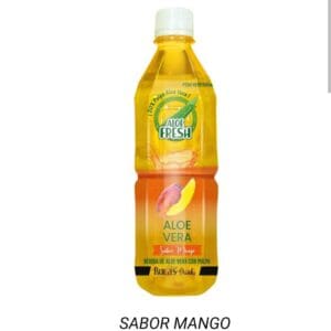 Agua Aloe vera Fresh (Sabor Mango), 500cc