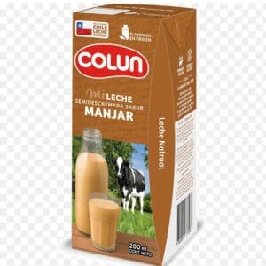 MINI Leche manjar Colun,  UND 200 ml