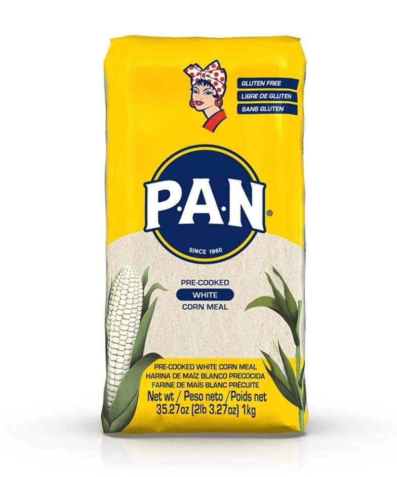 Harina De Maiz Blanco Pan, 1 Kg