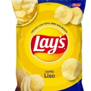 Papas Lays Grande C/ liso, 350 gr