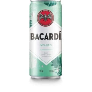 Coctel Bacardi, sabor mojito, 310ml