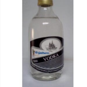 vodka El Gaitero, 296 cc