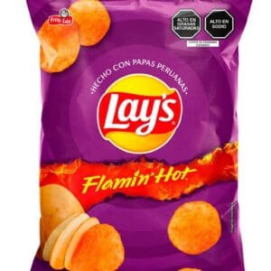 Papas Lays flamin Hot, 180 gr