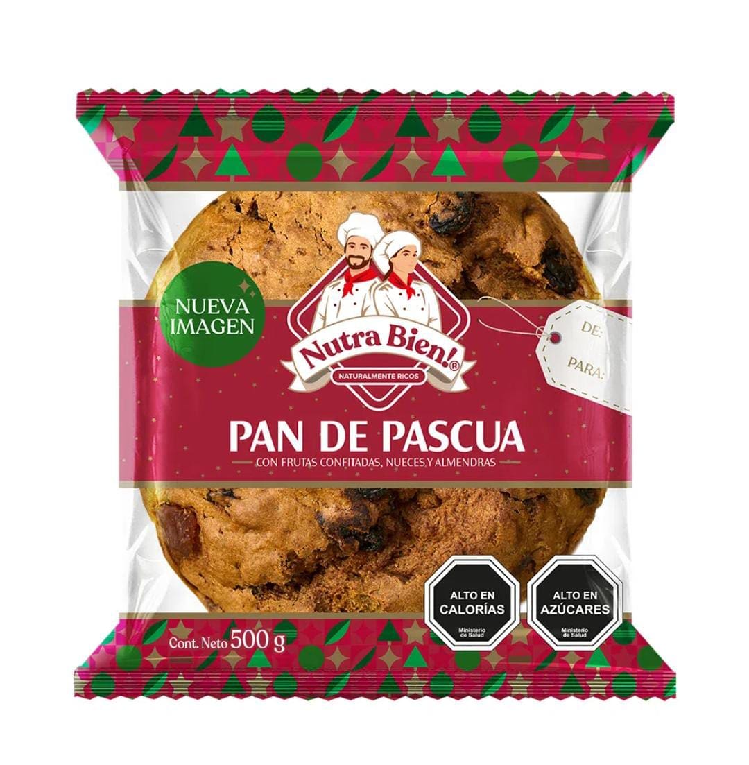 Pan De Pascua, nutra bien, 500 gr