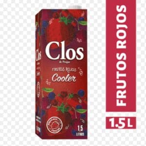 Clos de pirque, cooler frutos rojos, 1.5 litros