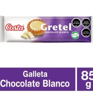 Galleta Gretel Chocolate blanco ,85gr