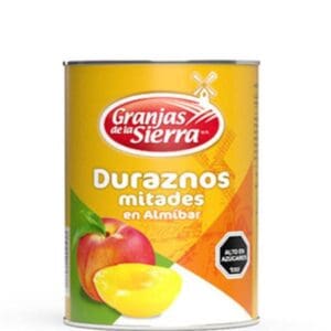 Duraznos  en Mitades Granjas de la Sierra ,425gr