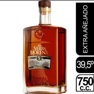 Ron Sierra Morena Extra añejado 5 años 750 ml