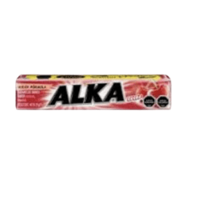 Barra Caramelos Alka Cereza Mentol, 29gr