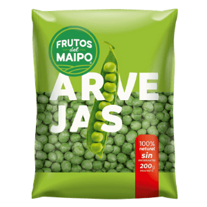 Arveja grano Frutos del Maipo, 200 gr