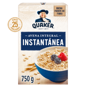 Avena Integral Instantanea Quaker, 750 gr