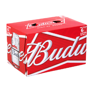 Cerveza Budweiser Lata Pack de 6x354 ml