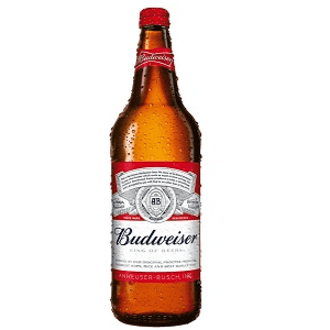 Cerveza Budweiser botella de 946cc