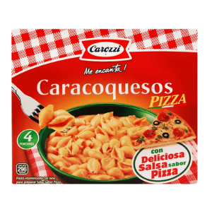 Caracoquesos Pizza Carozzi, 296 gr