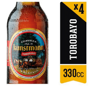 Cerveza Pale Ale kunstman torobayo, pack 4X330 botella