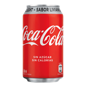 Bebida lata Coca Cola Light, 350 ml