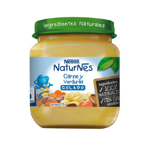 Colados Naturnes Carne y Verduras, 115gr