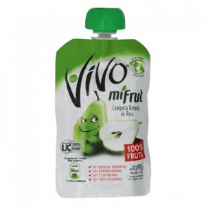 Compota Vivo pera, 90 gr