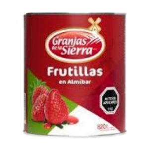 Conserva de Frutilla en Almibar, 820 gr