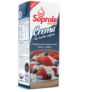 Crema de leche Espesa Soprole, 200 ml