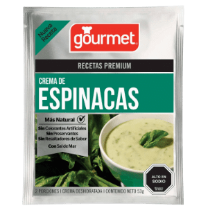 Crema de Espinaca Premium Gourmet 53gr